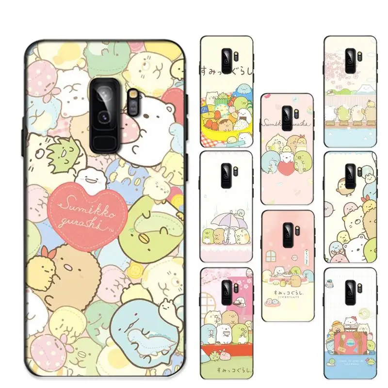 Японский мультфильм Sumikko Gurashi чехол для телефона Samsung S20 lite S21 S10 S9 plus Redmi Note8 9pro Huawei Y6