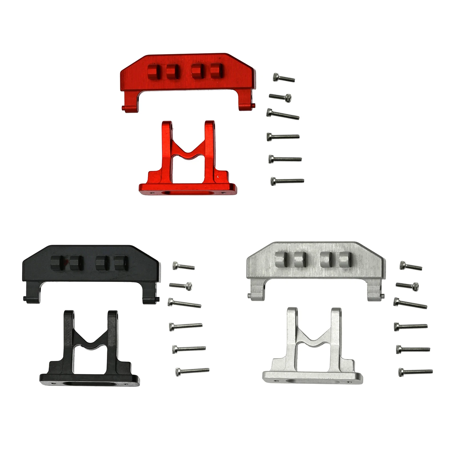

RC Crawler CNC Machined Metal Rear Body Shell Mount Support for SCX24 90081 RC Crawler Hobby Model