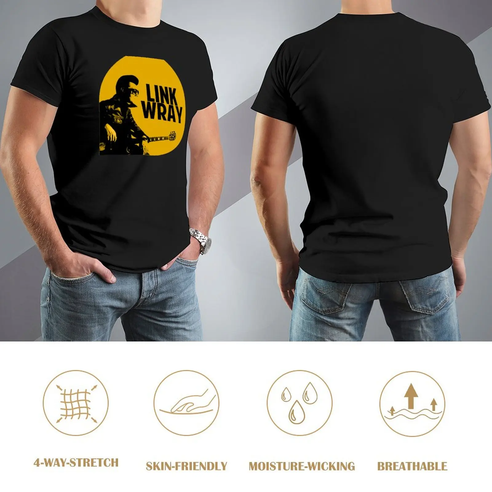 Футболка Link Wray милая одежда милые топы labubu футболки большого размера мужские