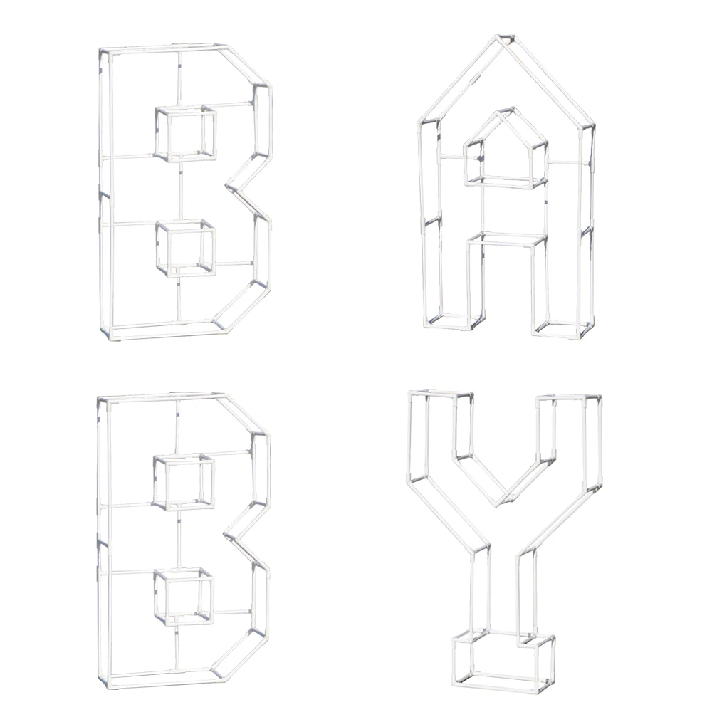 Мозаичный шаблон с буквами из ПВХ геометрический алфавит для детского дня