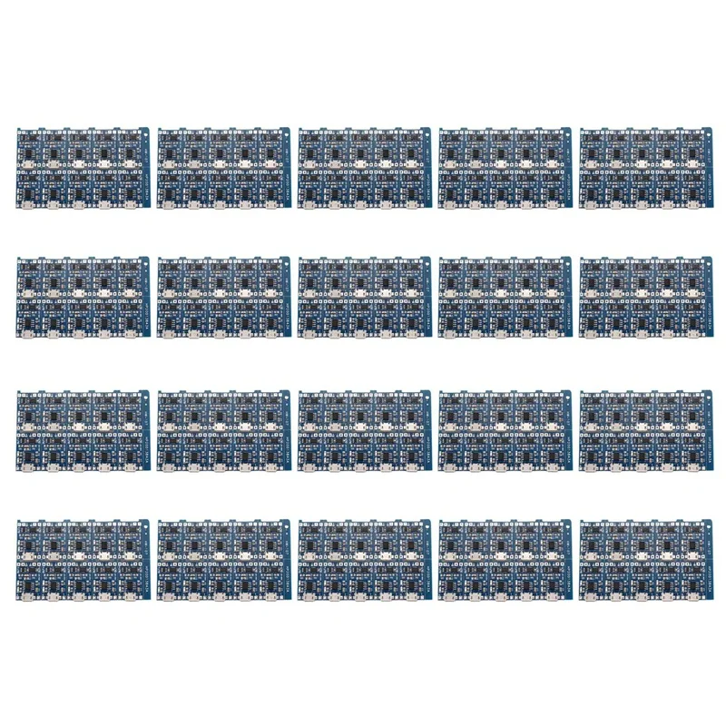

200Pcs 5V Mini USB 1A 18650 For TP4056 Lithium Battery Charging Board With Protection Charger Module
