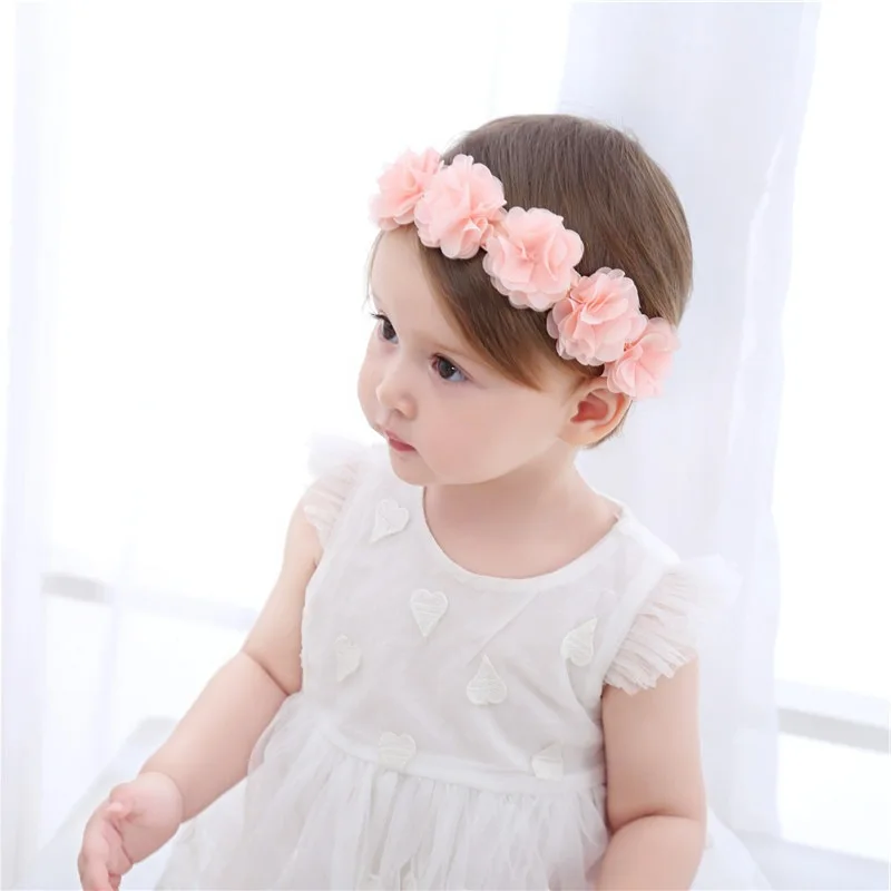 

Free Shipping 5pcs/lot Hot Sale Big Flower Headwrap Baby Headbands Large Bow Headbands Baby Hair Bow Headband WLY152