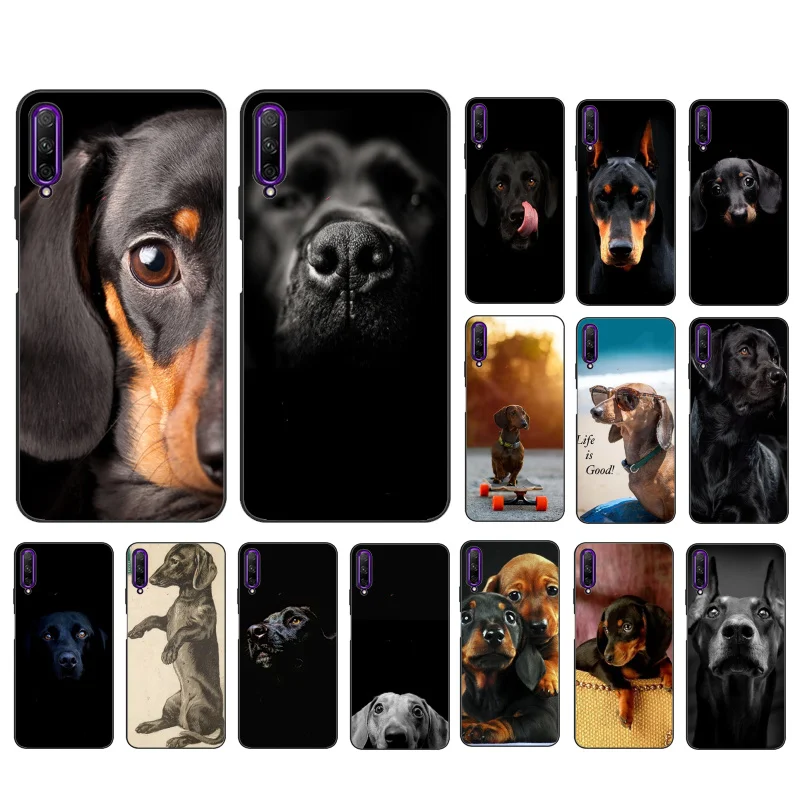 

Labrador dachshund Puppy Dog Phone Case for Huawei P50 Pro P30 P40 Lite P40Pro P20 lite P10 Plus Mate 20 Pro Mate20 X