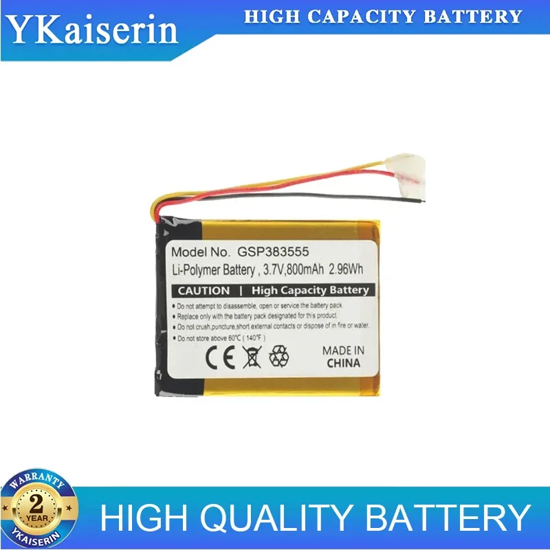 Портативная батарея Bluetooth-динамика емкостью 800 мАч для JBL Clip 2 AN/Plus/Clip2/CLIP2BLKAM/CS056US/P