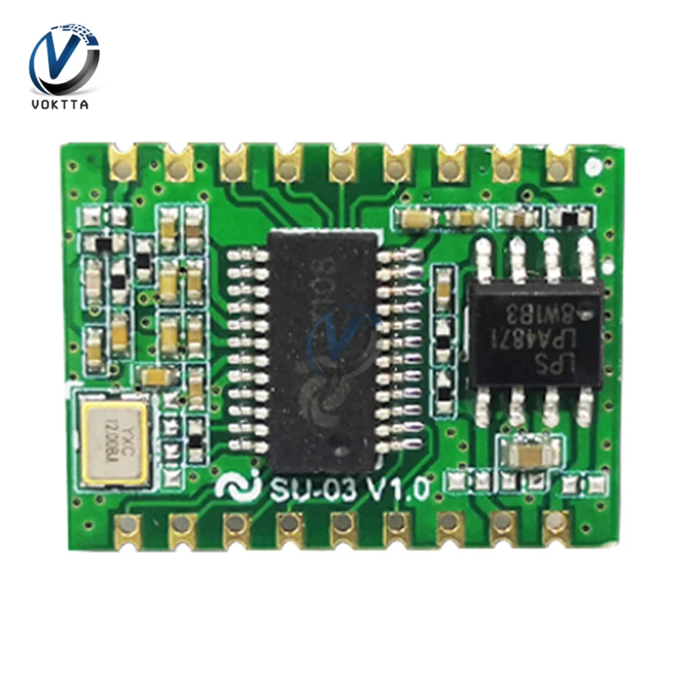 

SU-03T AI Intelligent Voice Recognition Module Offline Voice Control Module Voice Recognition Chip Control Module for Smart Home