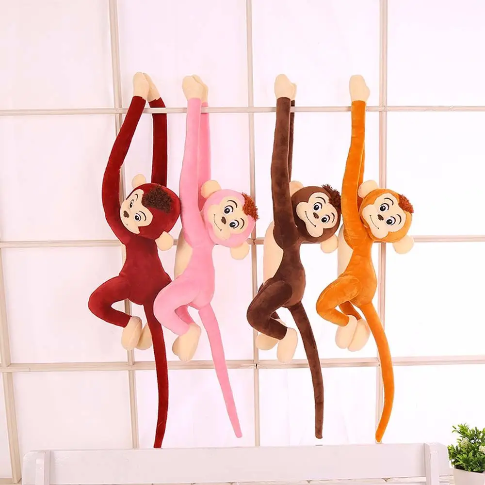 

Kawaii Kids Gifts Animal Doll Soft Monkey Cotton Plush Toys Stuffed Toys Long-Arm Monkey Plush Doll
