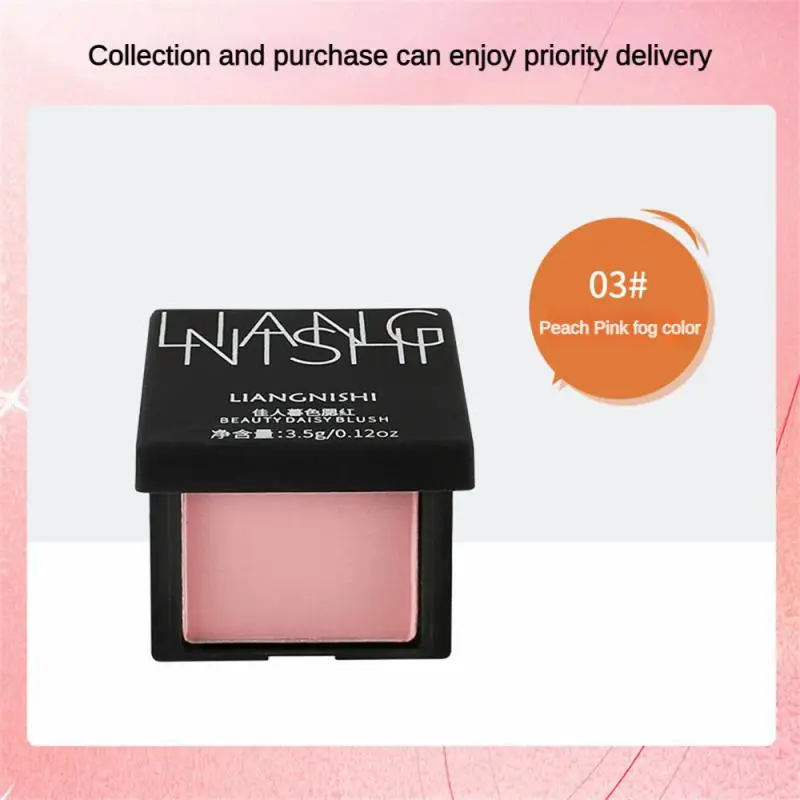 

Blusher Milk Tea Blush Peach Pallete 6 Colors Face Mineral Pigment Cheek Powder Makeup Professional Contour Shadow Makeup