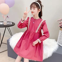 girl dress%c2%a0kids skirts spring summer cotton 2022 flower girl dress party evening gown gift comfortable children clothing