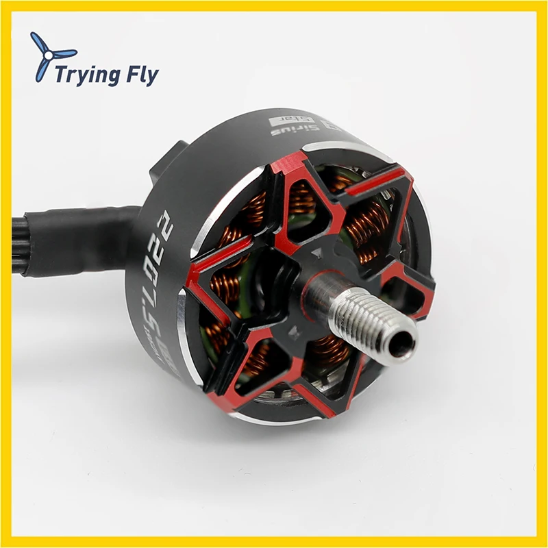 

1/4PCS Tryingfly 2207.5 Brushless Motor 1960KV 0.15 Silicon Steel Sheet For RC FPV Freestyle 5Inch Drone Quadcopter Racing