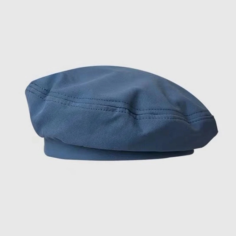 

Хлопковые женские береты, зимние шапки, винтажная французская клетчатая кепка в стиле милитари, кепка художника, лето 2023, уличный берет для девочек, восьмиугольный берет, кепки