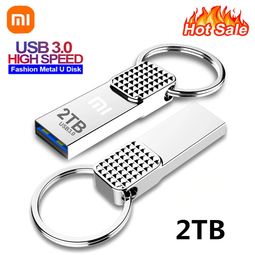 

Xiaomi MIJIA 2TB Original Metal USB 3.0 U Disk Flash Drives High Speed Pendrive Portable USB Memory Drive Accessory TYPE-C New