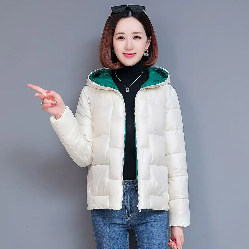 2023 New Cotton Jacket Women Short Down Padded Jackets Ladies Winter Coat Korean Version Outwear Loose Chaqueta Mujer