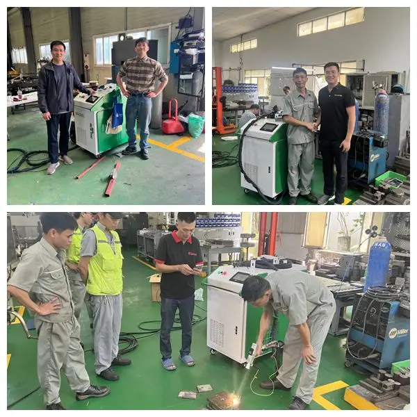 Недорогой волоконный лазерный очиститель 1500 Вт 2000 3 в 1 Лазерная Сварка пайка
