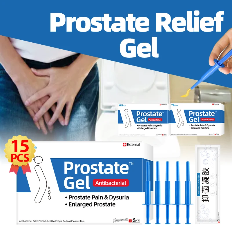 15 шт. медицинский гель для лечения простаты
