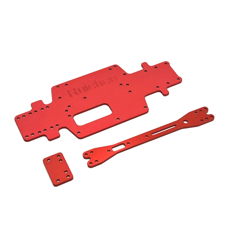 

Металлическая Нижняя пластина шасси и вторая напольная пластина для Wltoys 284131 K969 K979 K989 P929 1/28 обновленные детали для радиоуправляемых автомоб...
