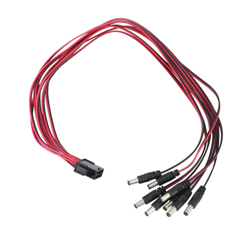 

8-контактный разъем ЦП «мама» на 12 В постоянного тока, 5, 5 х2, 1 мм, кабель адаптера ЦП 4 + 4P «Мама» на «папа» постоянного тока, кабель адаптера пи...