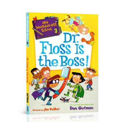 

My Strangest School #3: Dr. Floss is the Boss Children read young adult novels school stories for ages 7-12