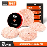 single sales spta 356 microfiber polishing pad buffing pad for removing wax buffer pads buffing pads for daro polisher
