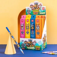 8pcsbox paw patrol anime pencil cartoon figure chase skye graphite pencil sketch drawing writing learning pencil children gifts