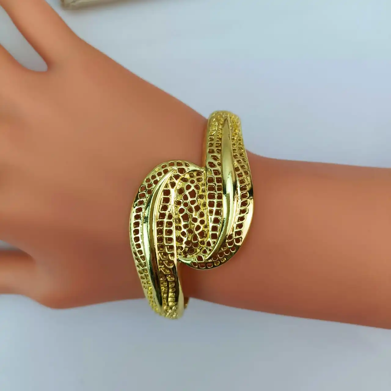 EMMA новейший роскошный бразильский позолоченный комплект ювелирных изделий