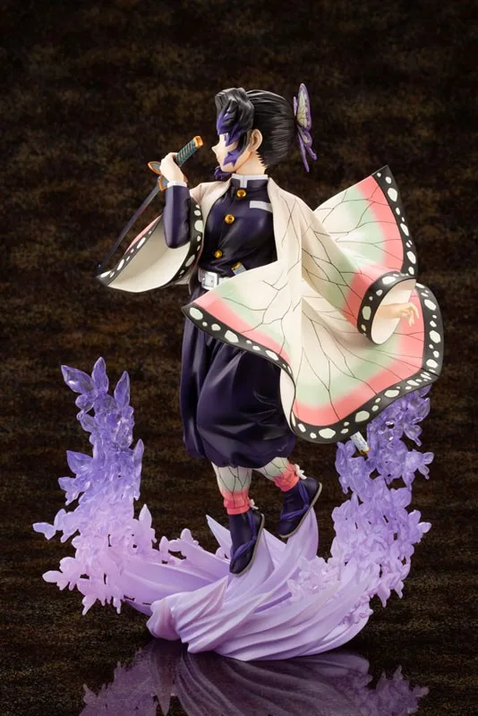 Фото Экшн-фигурка Kotobukiya ARTFXJ рассекающий демонов Kochou Shinobu Специальный выпуск аниме модель настольное украшение коллекционная игрушка подарок №3