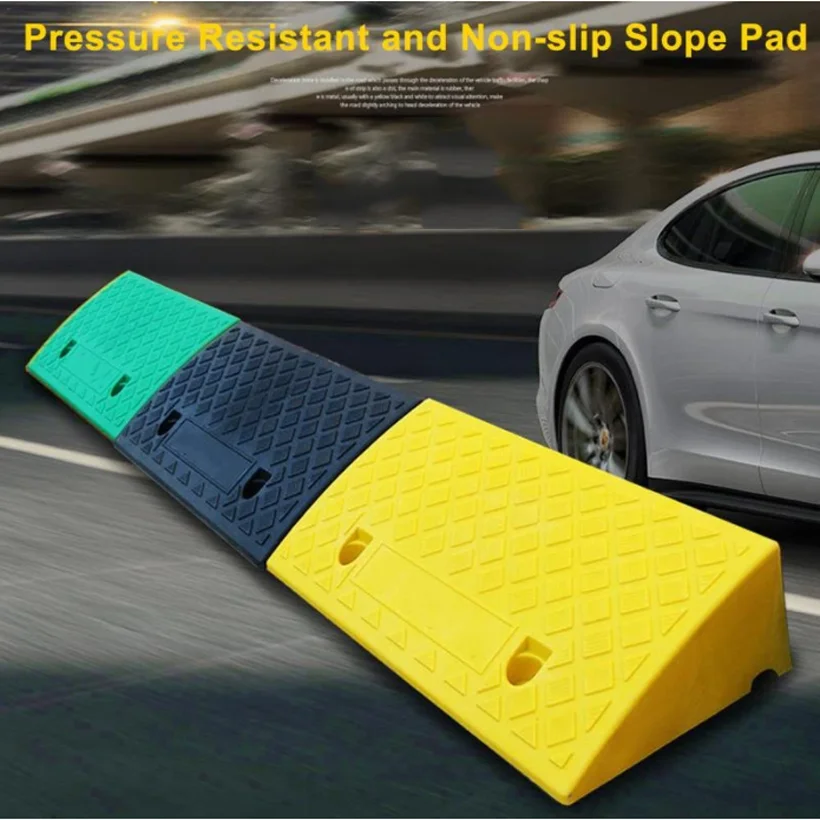 

Car Wheel Driveway Ramps Portable Tires Curb Ramps Heavy Duty Threshold Ramp Kit For Car Trailer Truck Bike Accessories