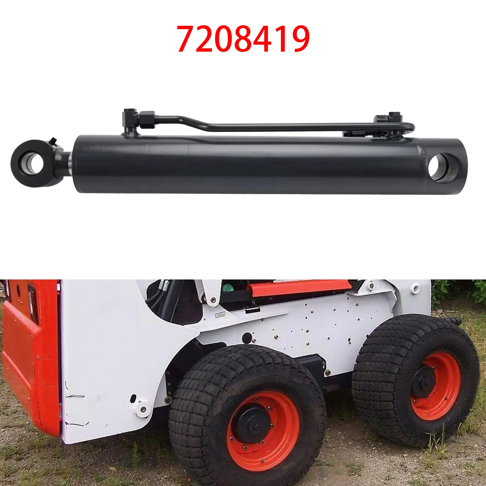 Гидравлический верхний звено Cat 1-1 с блокировочным блоком 18 1/8-26 3/8 дюйма шлангом