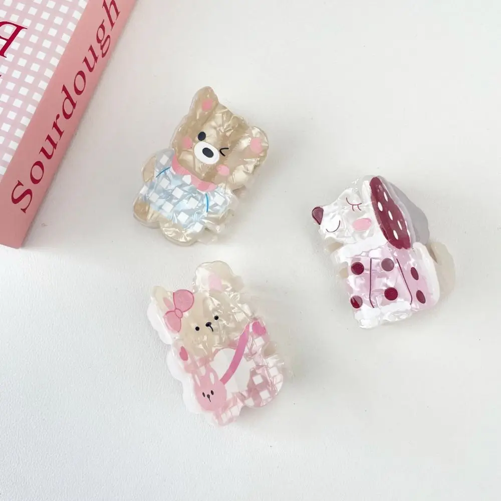 Модный корейский стиль мультяшная заколка для волос в виде животных коготь