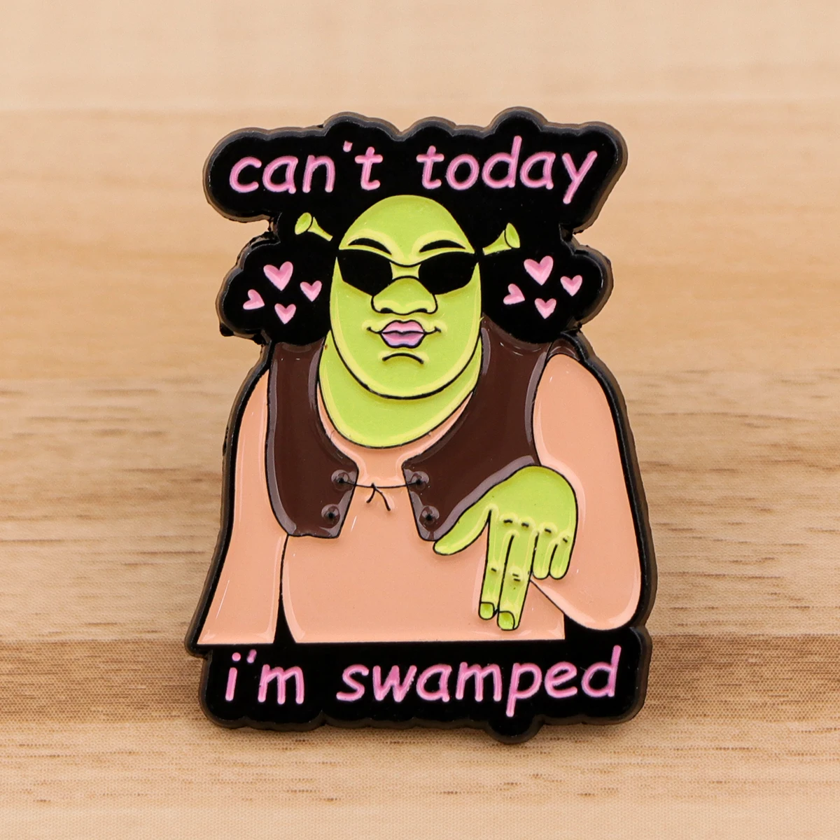 Я болотная эмалированная булавка броши на одежде значок сумка лацкан для одежды