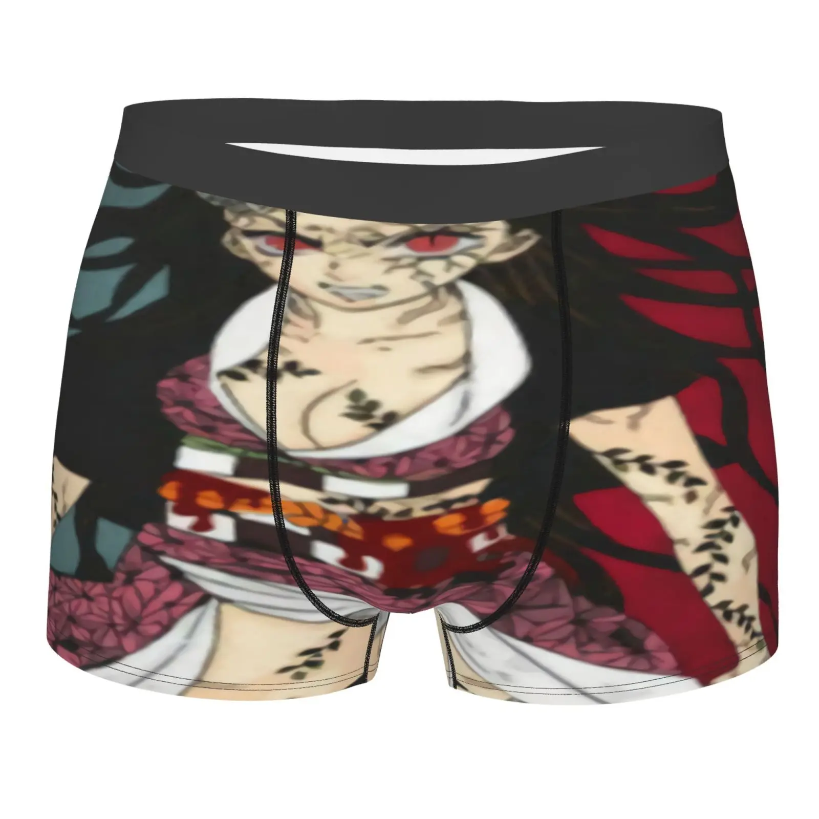 

Kimetsu No Yaiba, черные мужские трусы, сексуальное нижнее белье для мужчин и женщин, мужские шорты, мужские трусы из полиэстера, большие размеры 4Xl, ...