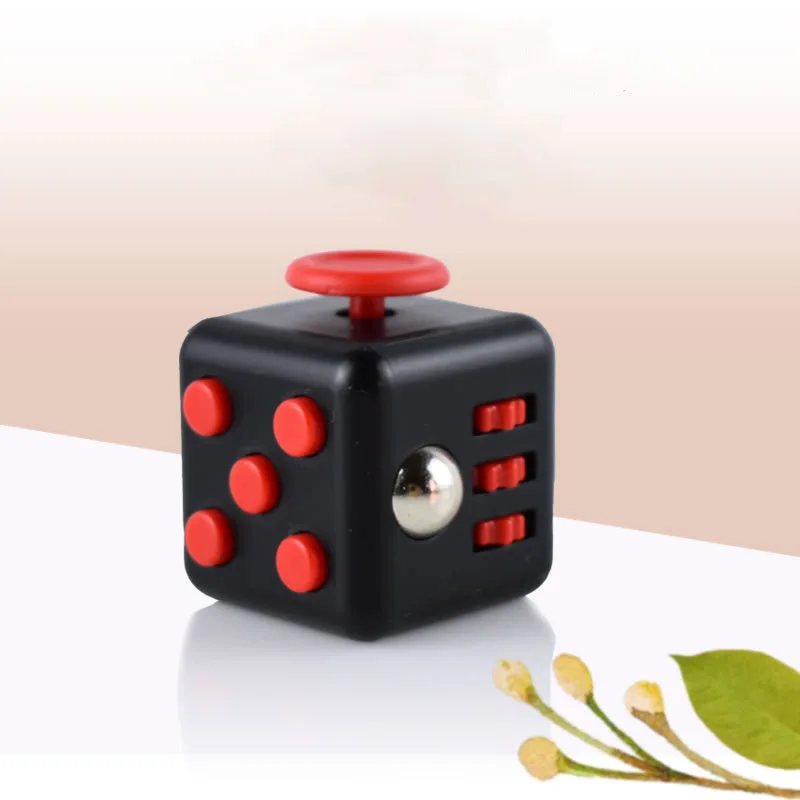 

Decompression Finger Cube Decompress the Dice Pressure Reduction Toy New Exotic Decompression Toy Press 6-Sided Finger Cube