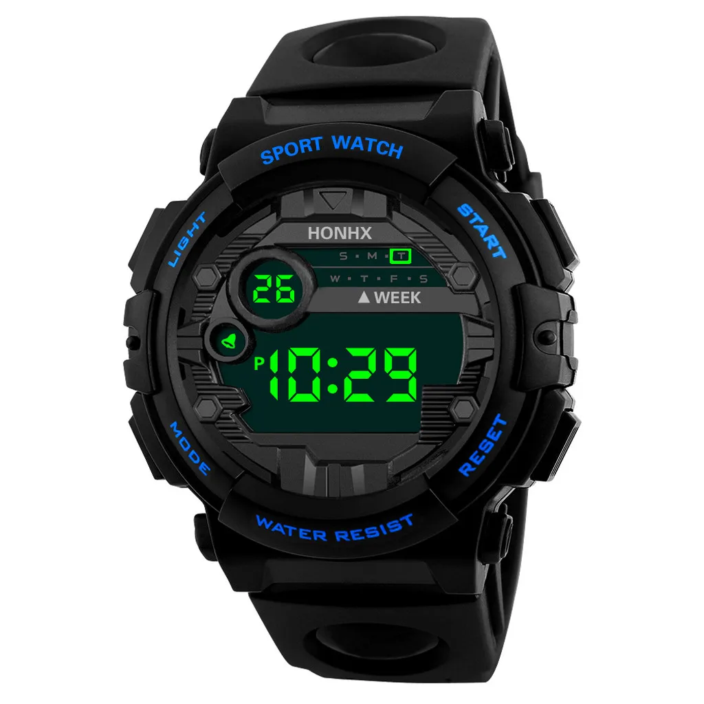 

Outdoor Electronic Watch Casual Honhx Luxury Mens Digital Led Watch Date Sport Men Sport Led Wrist Watches Relogio Digital New