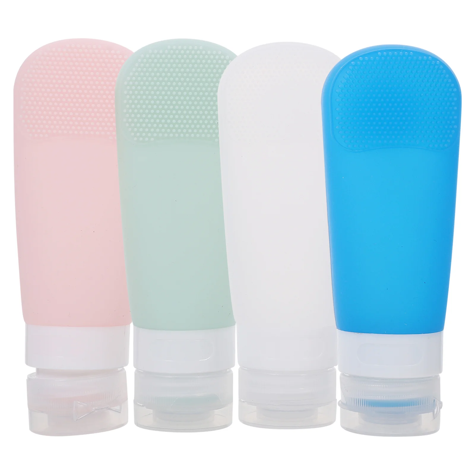 

Bottles Travel Bottle Silicone Empty Lotion Refillable Containers Makeup Portable Container Shampoo Proof Foundation Toiletries