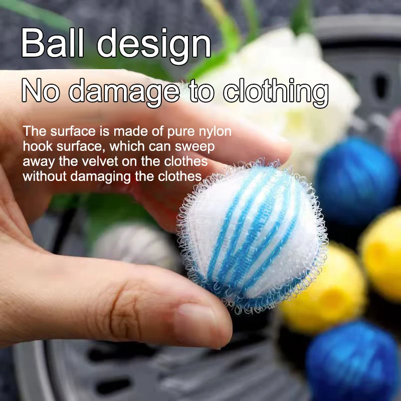 

Washing Machine Filter Reusable Floating Lint Hair Removal Catcher Cleaning Ball Removal Suction Ball Home Accessories