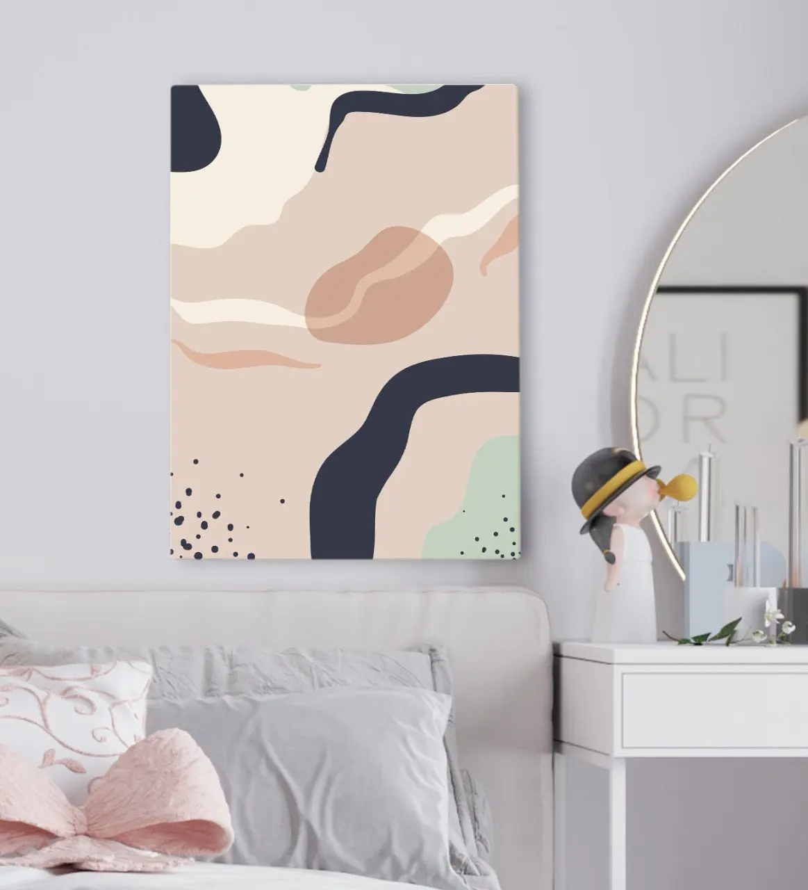 

BK Подарочный холщовый стол для спальни konsepli 50x70 см-47