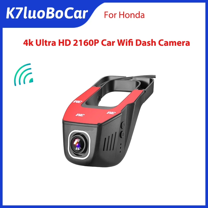 4K 2160P Full HD  Car Dvr Camera Night Vision Dash Cam For Honda Civic Fit Crv For Subaru Forester Impreza Ford Skoda