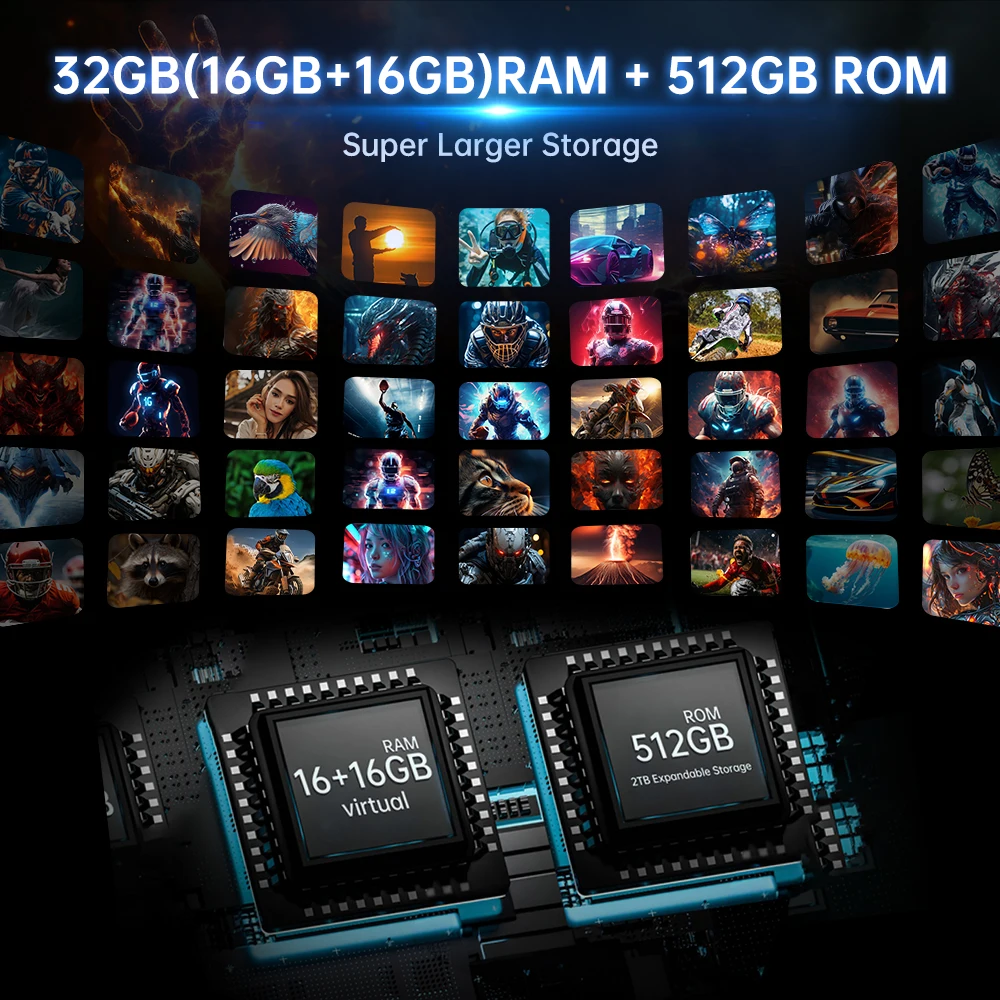 Фото Смартфон Unihertz SHARK 3 от 8849, Android 14 32 ГБ, 512 ГБ, размер 8300, 3K AMOLED-экран, 11600 мАч, ночная камера, прочный телефон 5G №4