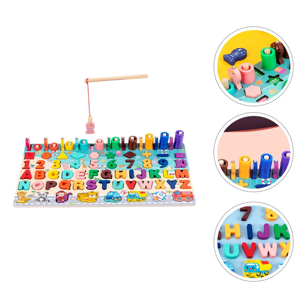 

Stackingtoddlers Puzzle Shapemath Wood Kids Stacker Matching Alphabet Wooden Blocks Fine Motor Stem Color Counting Sorting