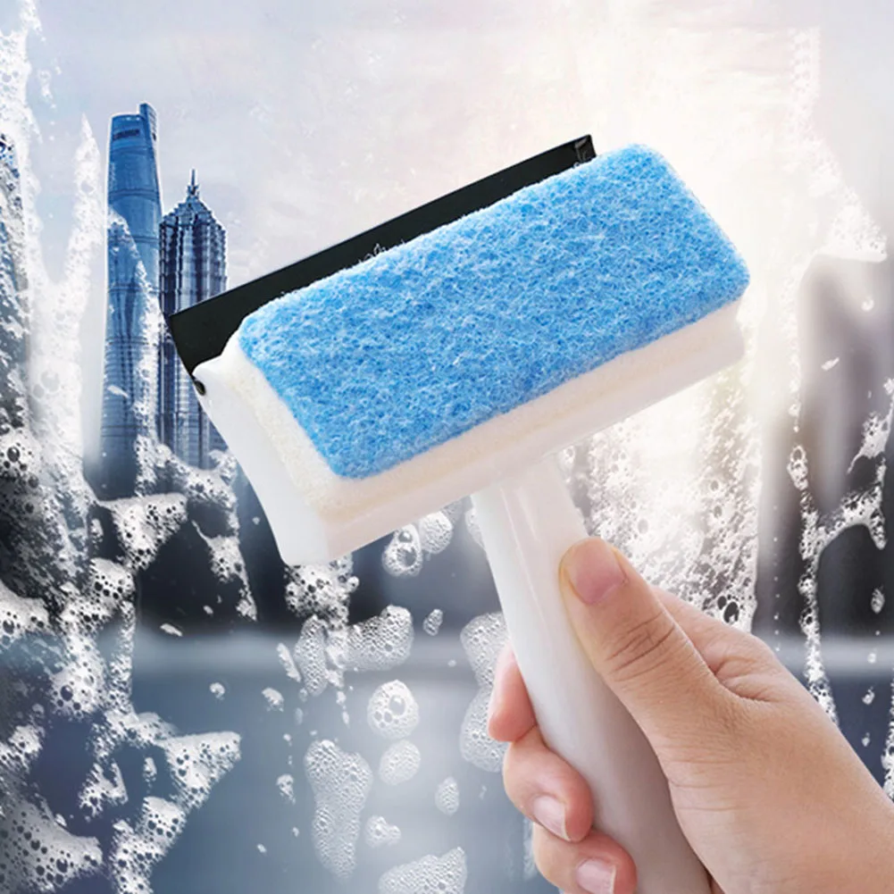 

Adjustable 2 In 1 Floor Brush Metal Long Handle Scrubber Detachable Stiff Bristles Tile Cleaning Crevice Dead Corner