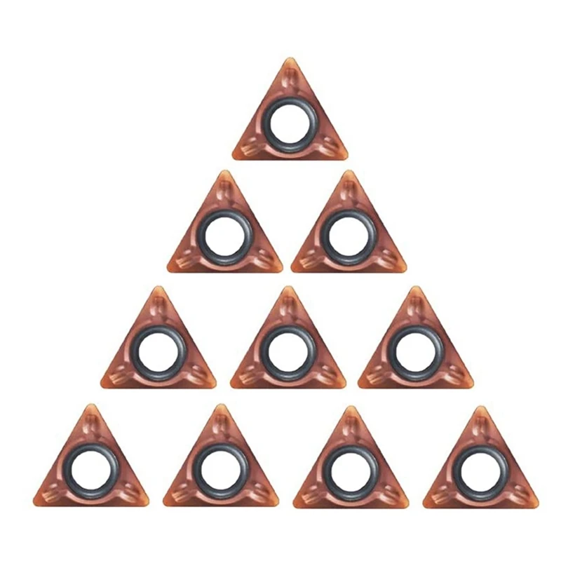 Твердосплавные токарные пластины TMPT 080204 N вставки для токарных станков с ЧПУ