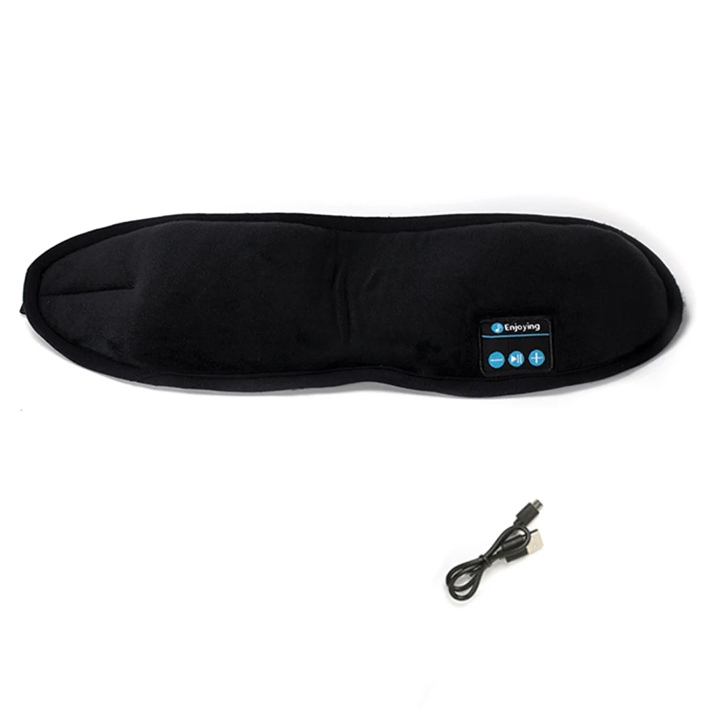 

Беспроводные наушники-маски для сна 5,0 с поддержкой Bluetooth, музыкальный проигрыватель/спортивная повязка на голову, гарнитура, динамик со вст...