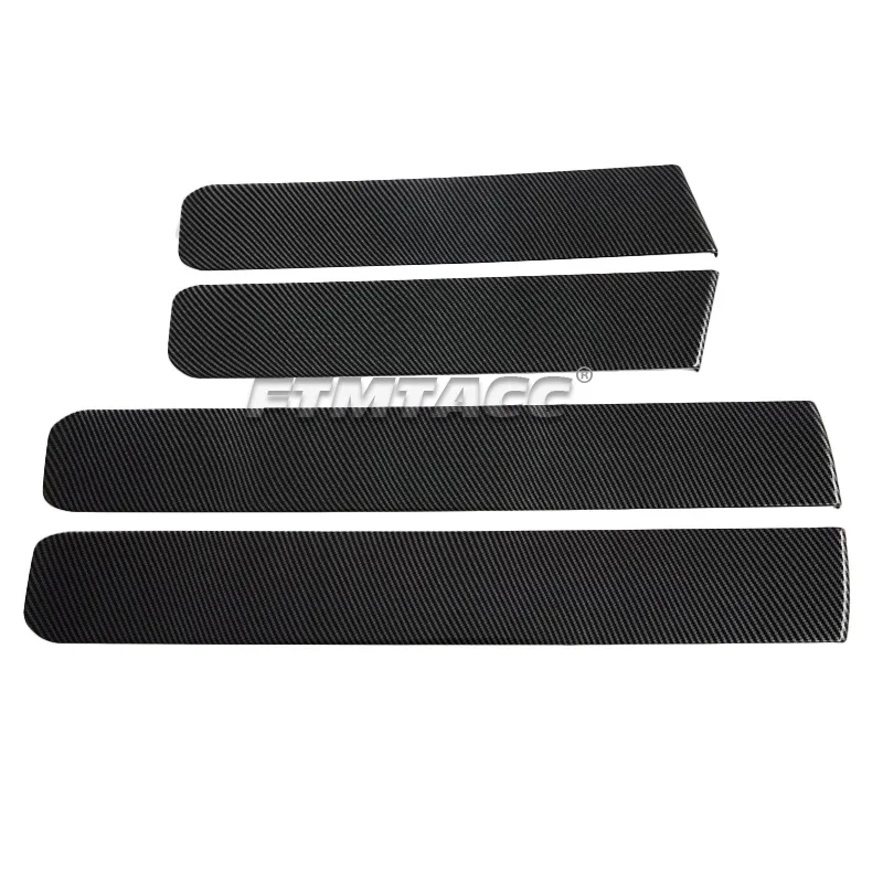 

Для Hyundai Santa Fe MX5 2023 2024 2025 из углеродного волокна, автомобильная внутренняя дверь, декоративная отделка кузова, акцентная молдинговая крышка, рамка, Стайлинг