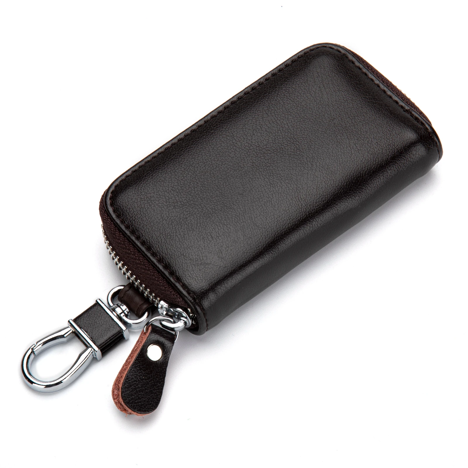 Мужские и женские кожаные чехлы для ключей премиум-класса чехол кошелек на