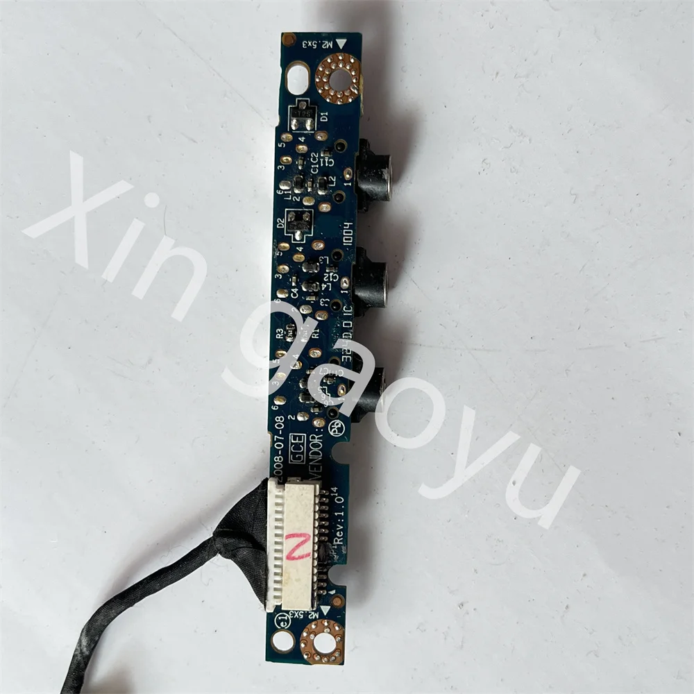 Для HP DV4 DV4-1000 DV7 Jack Аудио Звуковая карта LS-4081P 486840-001