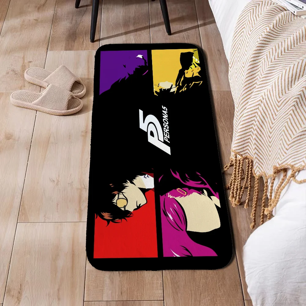 P-persona 5 Комплектов Из Напольных Ковриков — Ковер Для Спальни Кухни Прихожей