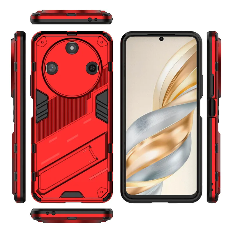 Чехол для Honor X60 чехол в стиле панк прочный бампер защитный задней панели телефона