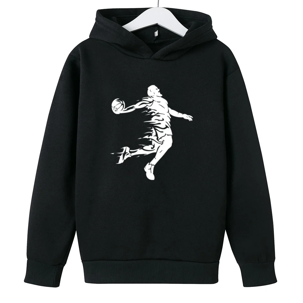 

Kids Basketball Hooded Sweater Toddler Baby Boys Girls Clothes Sports Hoodie Sweatshirt Child Top Autumn Hoodies NBA Clothing