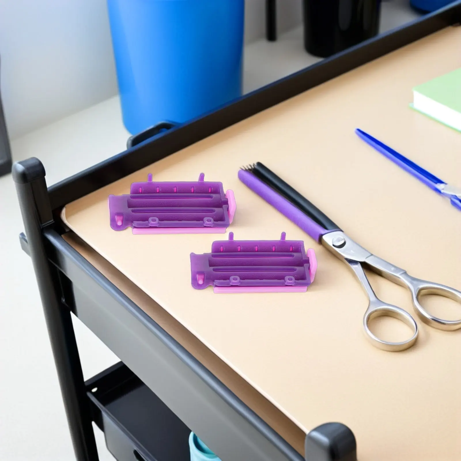 Фото 30 шт. Зажимы для придания объема у корней волос, пластиковые спиральные бигуди для завивки и объема, инструменты для укладки волос в салоне и дома №3