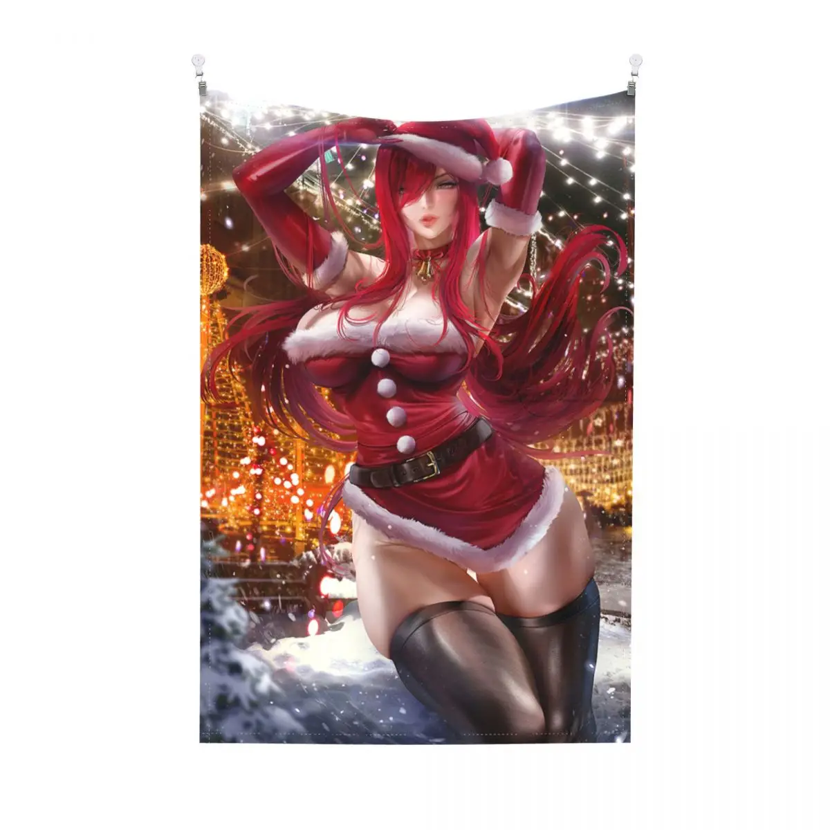 

Anime Tapestry for Bedroom FAIRY TAIL Hentai Custom Canvas Wall Art Sexy Girls Tapestries Funny Adult Xmas Paintings Room Decor