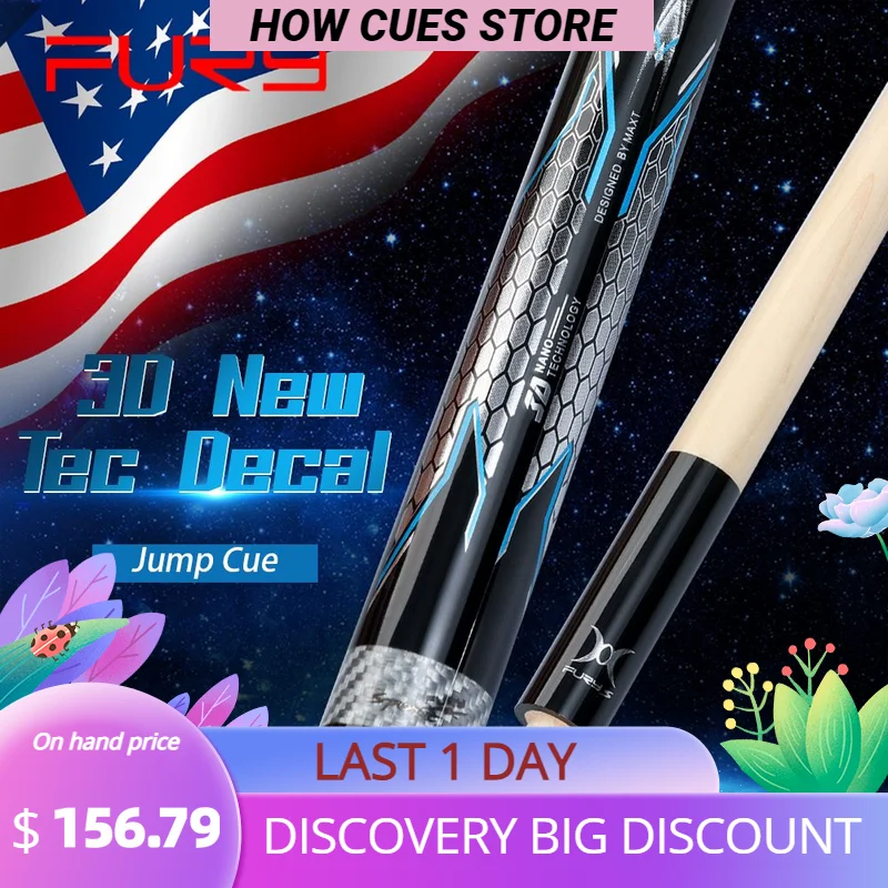 

Подставка для бильярда FURY FS-PJ-1 Jump Cue 13 мм G10